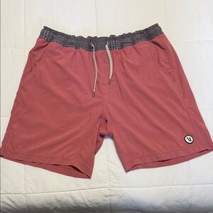 Vuori Salmon Athletic Shorts